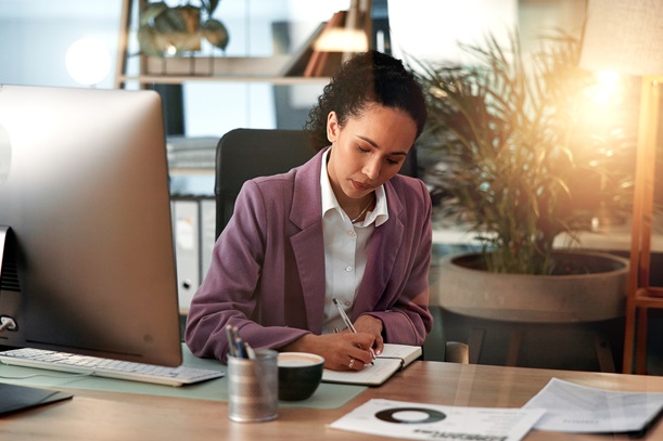 Computer, planning and writing