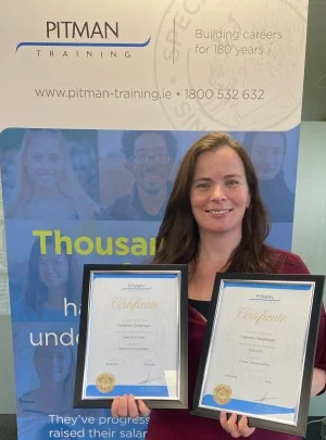 Excel in Excellence: Cathy Geoghegan’s Journey with Pitman Training