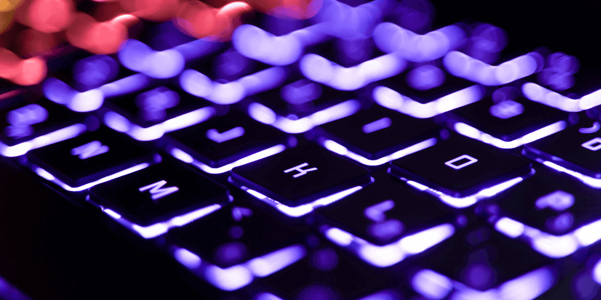 A high-quality close-up of an ergonomic keyboard designed for maximum comfort and efficiency, helping to create a more productive workspace.