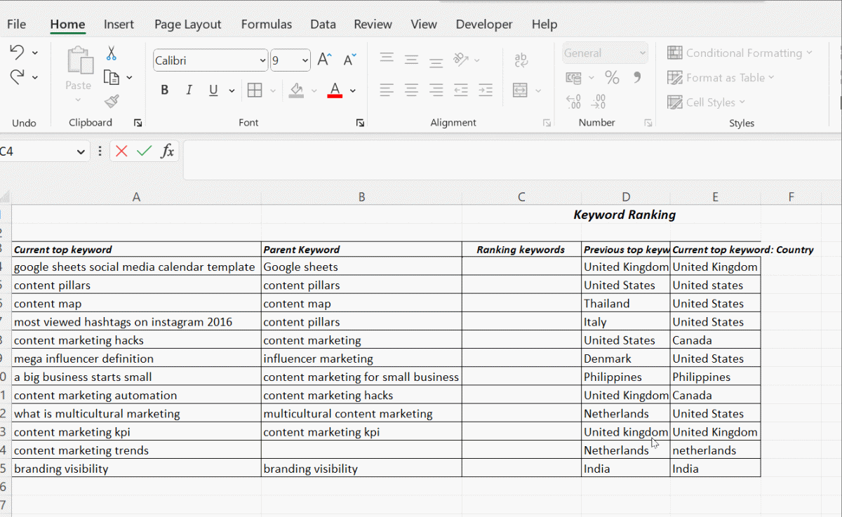 Using Lookup Function to Compare Two Columns Pitman training blog animation