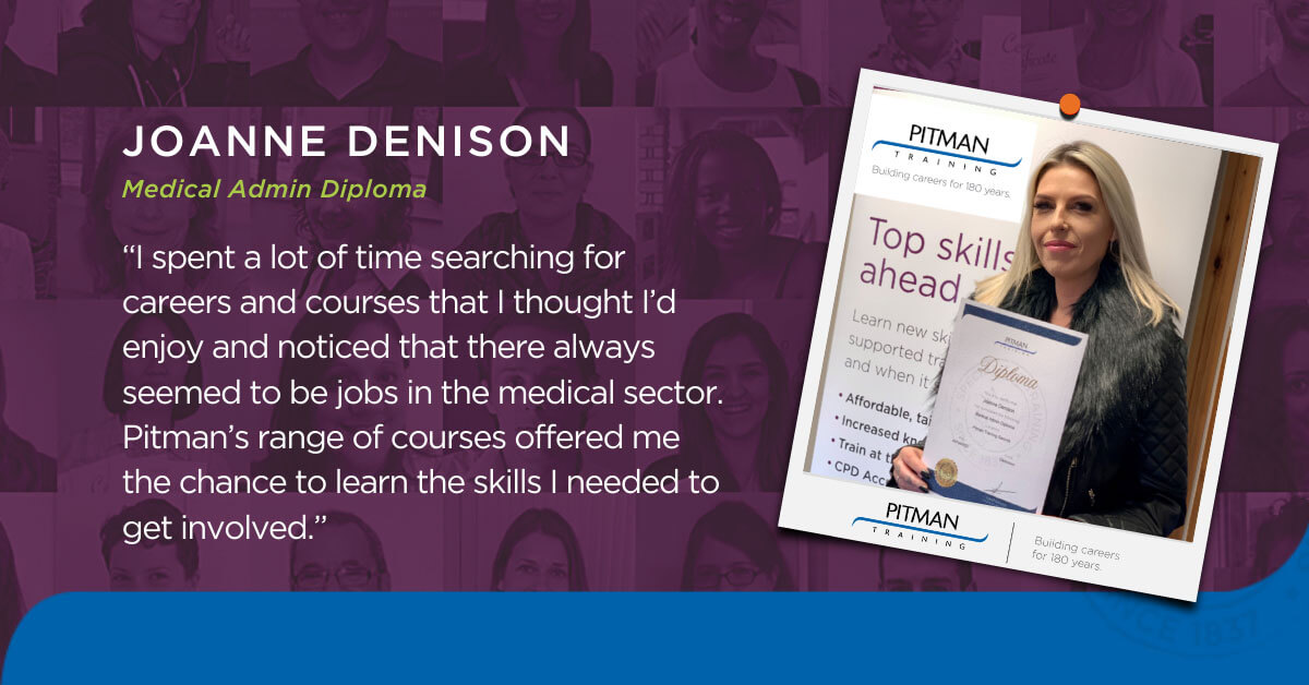 Joanne Denison Medical Admin Diploma Joanne Denison Medical Admin Diploma