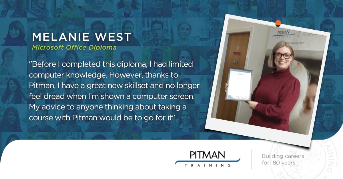 Melanie West Microsoft Office Diploma Melanie West Microsoft Office Diploma